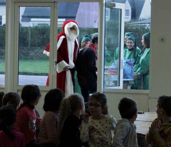 Visite du Père Noël