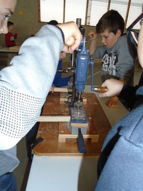 Projet d’école : Construction de jeux en bois