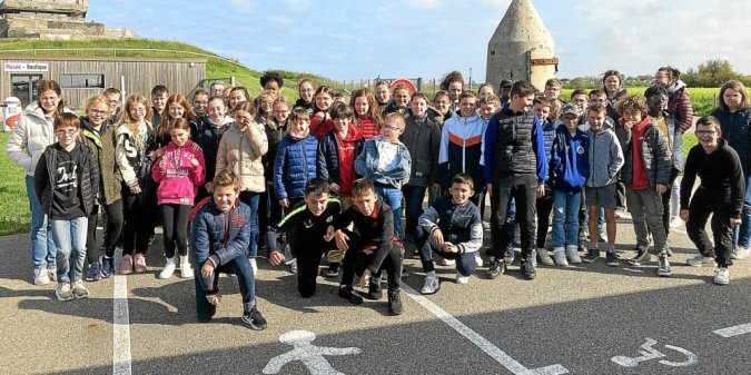 Les élèves de l’Argoat Sacré-Coeur, à Lesneven, plongés dans la mémoire de la Seconde Guerre mondiale